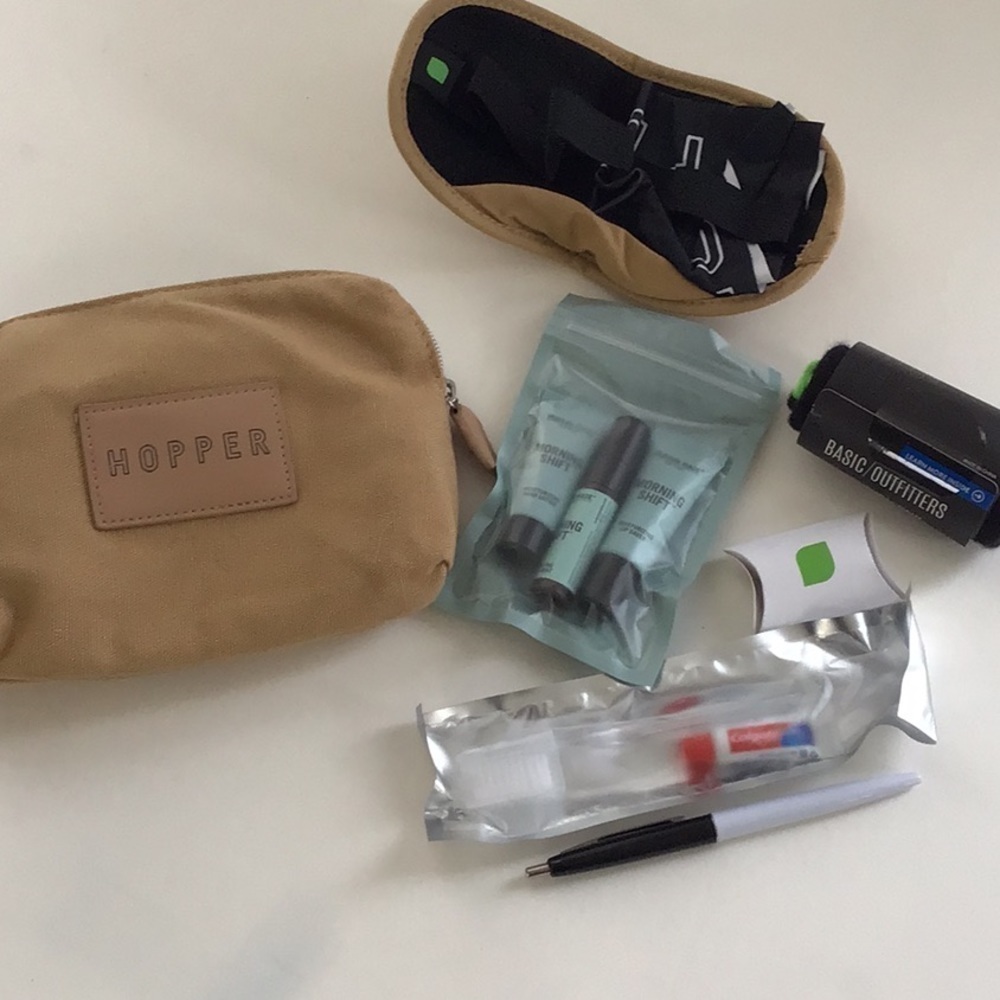 Hopper swag bag.